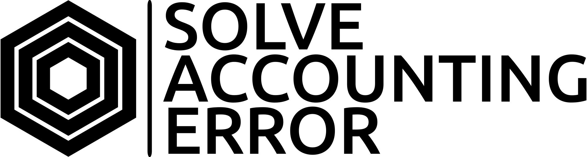 Solve Accounting Error